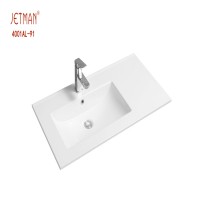 JM4001AL-91 910*460*160 Rectangular thin edge ceramic wash basin