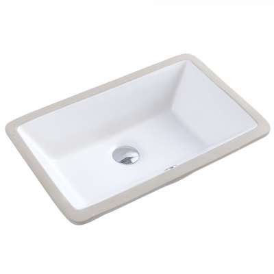 0421A  Cheap rectangular under counter wash basin with CUPC certificate