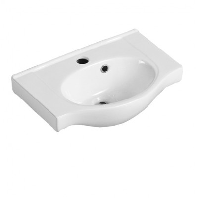 45E New modern art ceramic lavabo white cabinet wash hand basin for bathroom