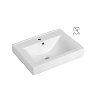 70SA 700mm Sanitary modern fine arts wares ceramic countertop sinks cabinet basin for bathroom