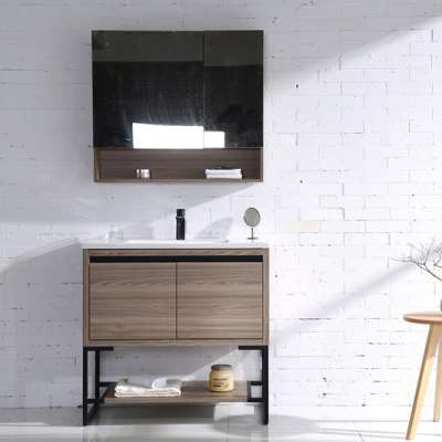 1210AD New modern style cabinet lavabo high quality ceramic double basin for bathroom