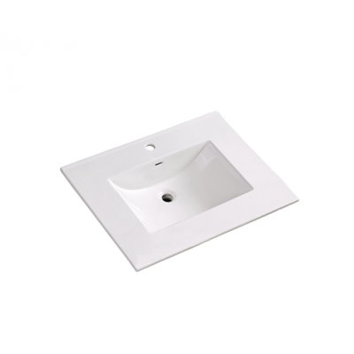 D40 410mm Modern CE unique handwashing ceramic sink wash basin lavabo cabinet for bathroom