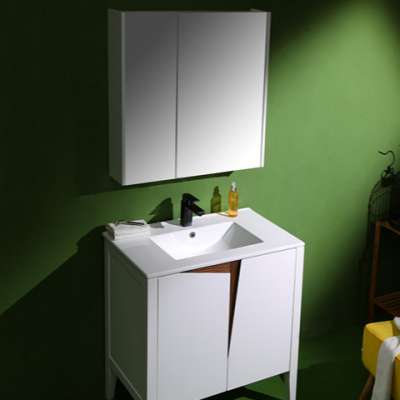 E090 Ceramic bathroom sink rectangle lavabo white hand washing basin washbasin