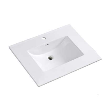 E5663 56cm Width Hot new products The USA CUPC Certificate bathroom sink ceramic cabinet basin from China