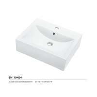 Wash CUPC Art Basin Sink White SN110-034